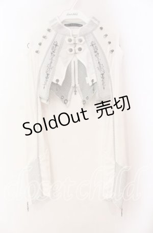 画像: Ozz Croce / Garden of Fallen Angel シュラグ  ホワイト O-25-11-03-029-OO-TO-OW-OS