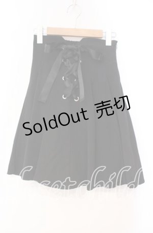 画像: Ank Rouge / スピンドルフレアスカート M クロ O-25-11-03-033-CA-SK-OW-OS