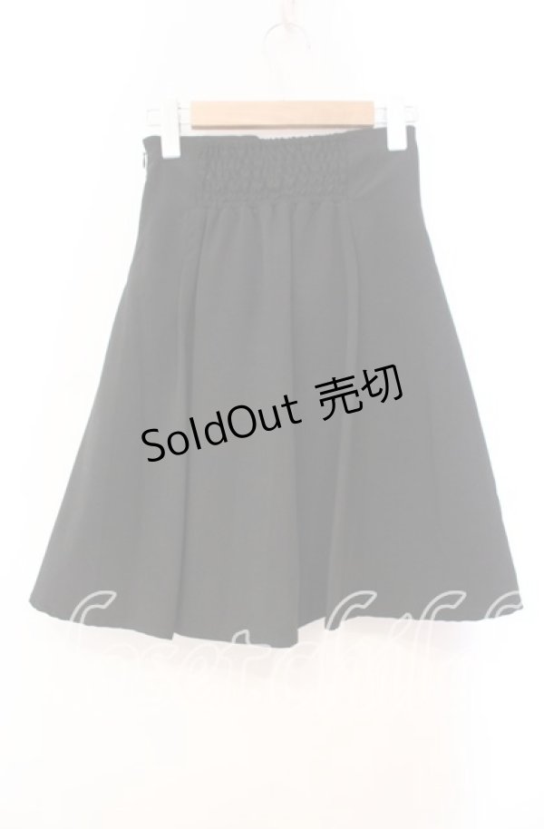 画像2: Ank Rouge / スピンドルフレアスカート M クロ O-25-11-03-033-CA-SK-OW-OS (2)