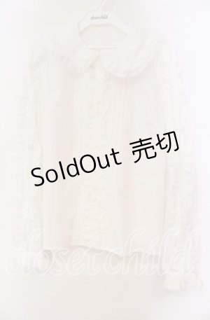 画像: Angelic Pretty / Picotフリルブラウス  シロ O-25-11-03-053-AP-BL-IG-OS