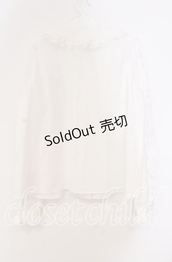 画像3: Angelic Pretty / Picotフリルブラウス  シロ O-25-11-03-053-AP-BL-IG-OS (3)