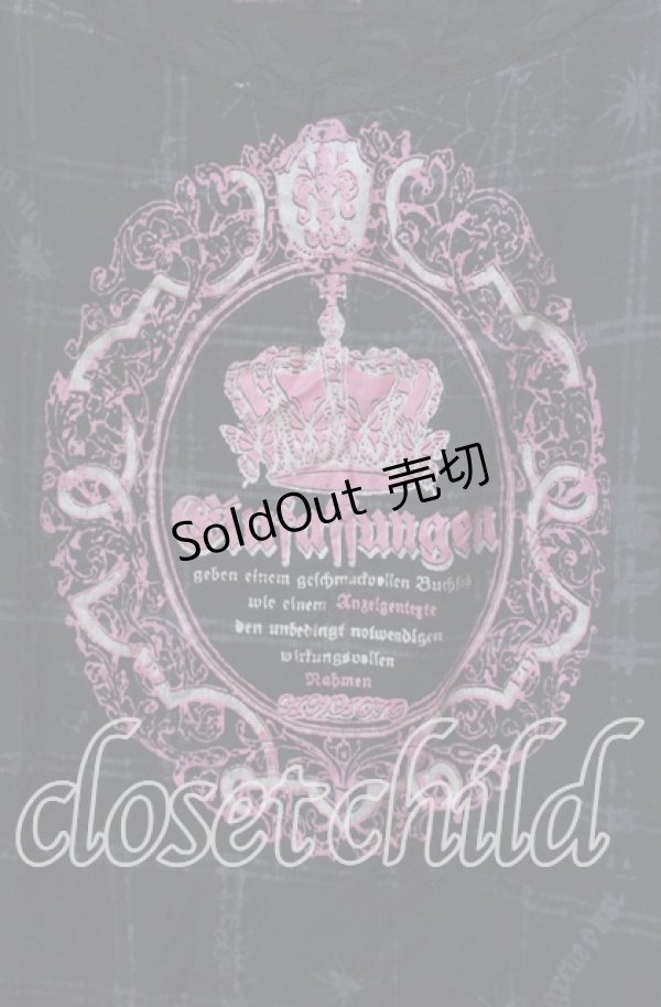 画像2: H jelly / カメオプリントキャミソール  ブラック×ピンク O-25-11-03-056-HN-TO-IG-OS (2)