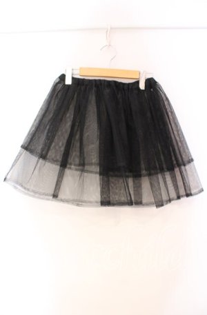 画像: ATELIER PIERROT / ハードチュールパニエ  ブラック O-25-11-03-062-EL-SK-IG-OS