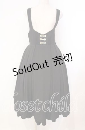 画像: Amavel / Vintage Dollジャンパースカート  クロ O-25-11-03-007-CA-OP-OW-OS