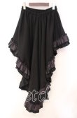 画像4: Qutie Frash / 後ろロングスカート  ブラック 目玉柄 O-25-11-03-063-QU-SK-IG-OS (4)