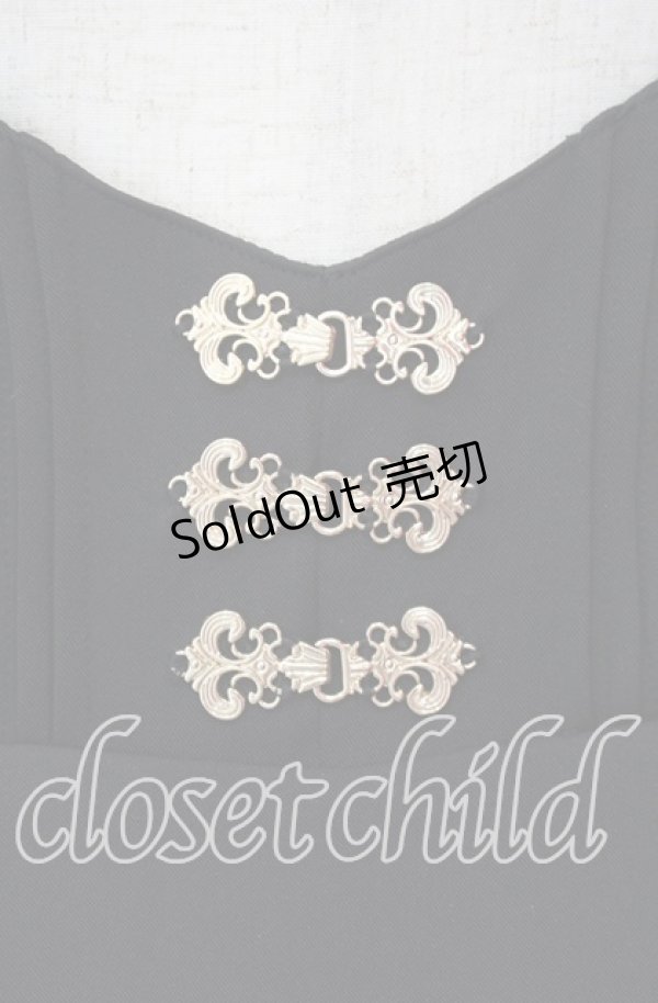 画像2: Amavel / Vintage Dollジャンパースカート  クロ O-25-11-03-007-CA-OP-OW-OS (2)