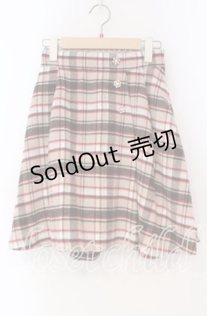 画像: LODISPOTTO / ボタン配色起毛スカート M ベージュ O-25-11-03-072-LO-SK-OW-ZT1108F