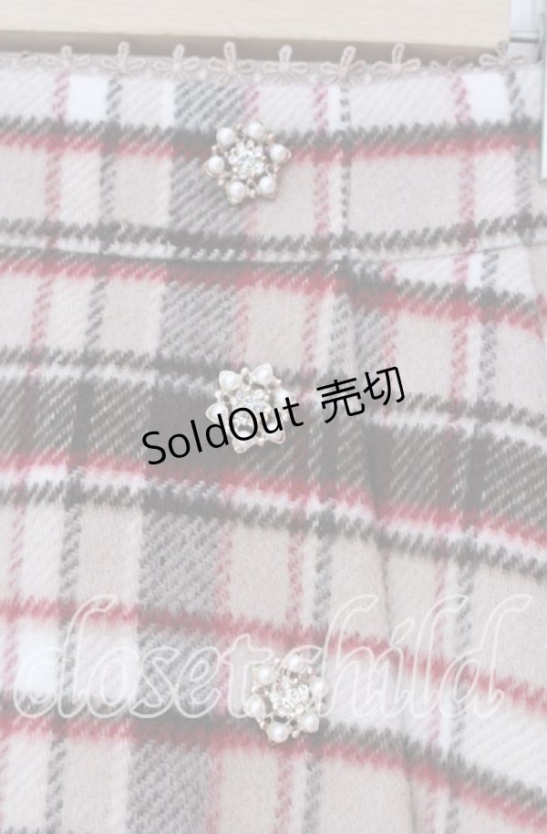 画像2: LODISPOTTO / ボタン配色起毛スカート M ベージュ O-25-11-03-072-LO-SK-OW-ZT1108F (2)