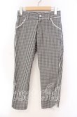 画像1: LODISPOTTO / ギンガムパンツ S クロ O-25-11-03-073-LO-PA-OW-ZT191 (1)