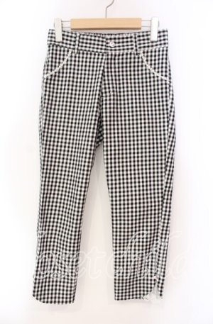 画像: LODISPOTTO / ギンガムパンツ S クロ O-25-11-03-073-LO-PA-OW-OS