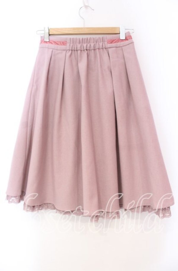 画像3: LODISPOTTO / 裾レースラップ風スカート S ピン O-25-11-03-076-LO-SK-OW-ZT178 (3)