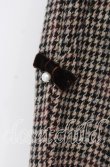 画像2: LODISPOTTO / ミニリボン配色千鳥パンツ M ブラウン O-25-11-03-077-LO-PA-OW-ZT177 (2)