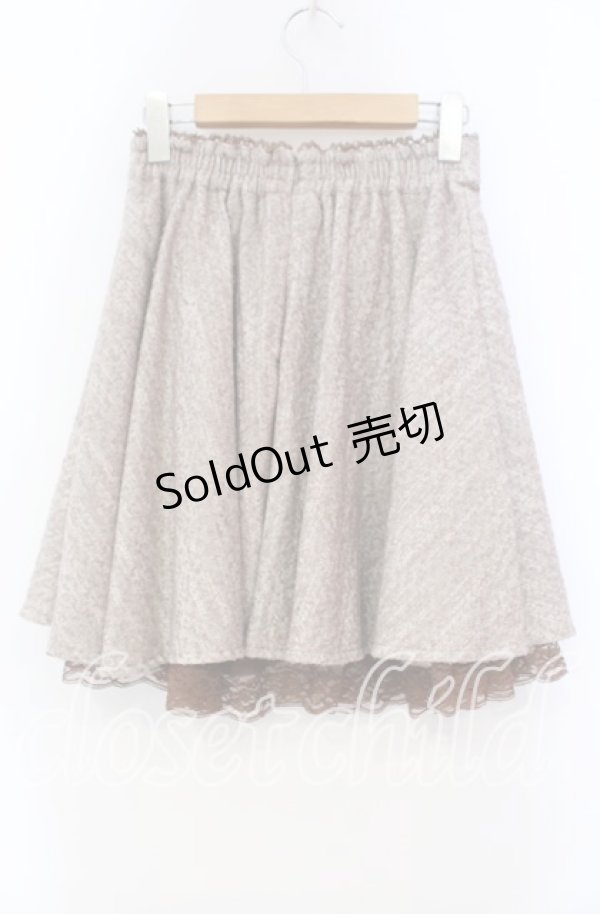 画像2: LODISPOTTO / ミニリボン使いフレアスカート M ベージュ O-25-11-03-078-LO-SK-OW-OS (2)