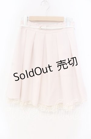 画像: LODISPOTTO / ベルト付きフレアスカート S ピンク O-25-11-03-079-LO-SK-OW-ZT120