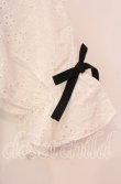画像3: DearMyLove / 大きめリボンフリルビジュートップス M クロ O-25-11-03-088-EL-TO-OW-ZT272 (3)
