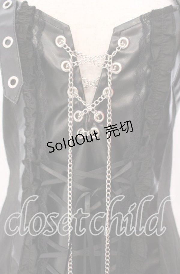 画像2: ACDC RAG / 2ダンワンピース  ブラック O-25-11-03-090-PU-OP-OW-OS (2)