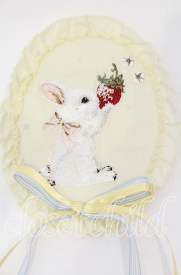 画像2: PINK HOUSE / スイーツスプリングバニーワッペンブローチ  イエロー O-25-11-03-002-LO-ZA-IG-OS (2)