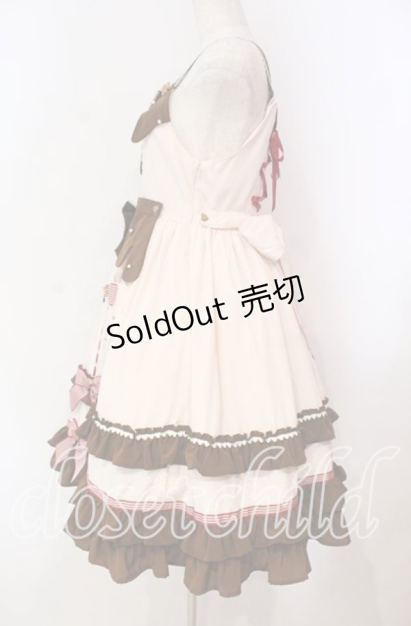 画像6: BABY,THE STARS SHINE BRIGHT / La Patisserie Chocolatジャンパースカート  薄ピンク O-25-11-03-010-BA-OP-IG-OS (6)