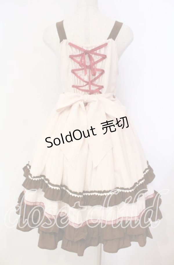 画像7: BABY,THE STARS SHINE BRIGHT / La Patisserie Chocolatジャンパースカート  薄ピンク O-25-11-03-010-BA-OP-IG-OS (7)