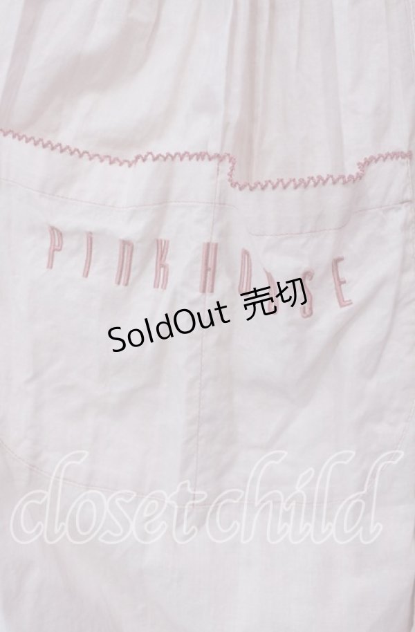 画像3: PINK HOUSE / ローンタブリエ付き水玉プリントワンピース  ピンク O-25-11-03-014-LO-OP-IG-OS (3)