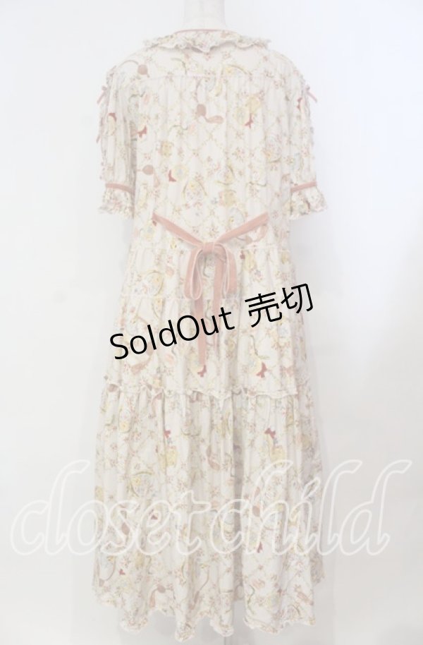 画像5: PINK HOUSE / パフュームプリントワンピース  ピンク O-25-11-03-015-LO-OP-IG-OS (5)