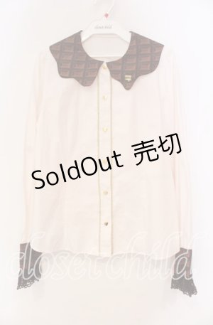 画像: Angelic Pretty / Chocolaterieブラウス  薄ピンク O-25-11-03-020-AP-BL-IG-OS