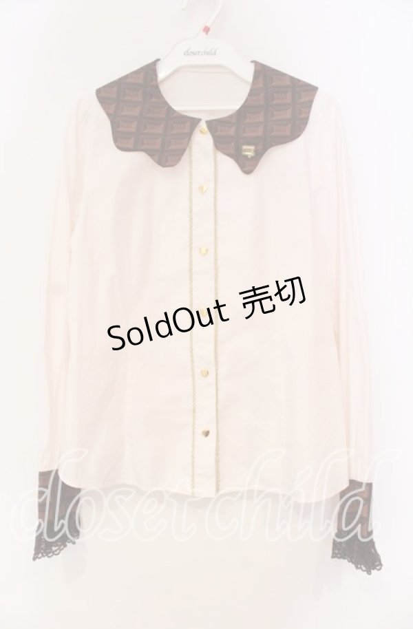画像1: Angelic Pretty / Chocolaterieブラウス  薄ピンク O-25-11-03-020-AP-BL-IG-OS (1)