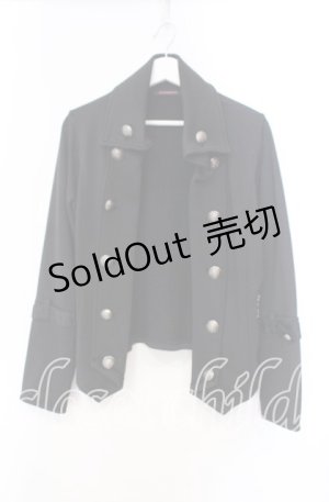 画像: ALGONQUINS / ナポレオンカットジャケット 1 ブラック O-25-11-03-021-AL-JA-OW-OS