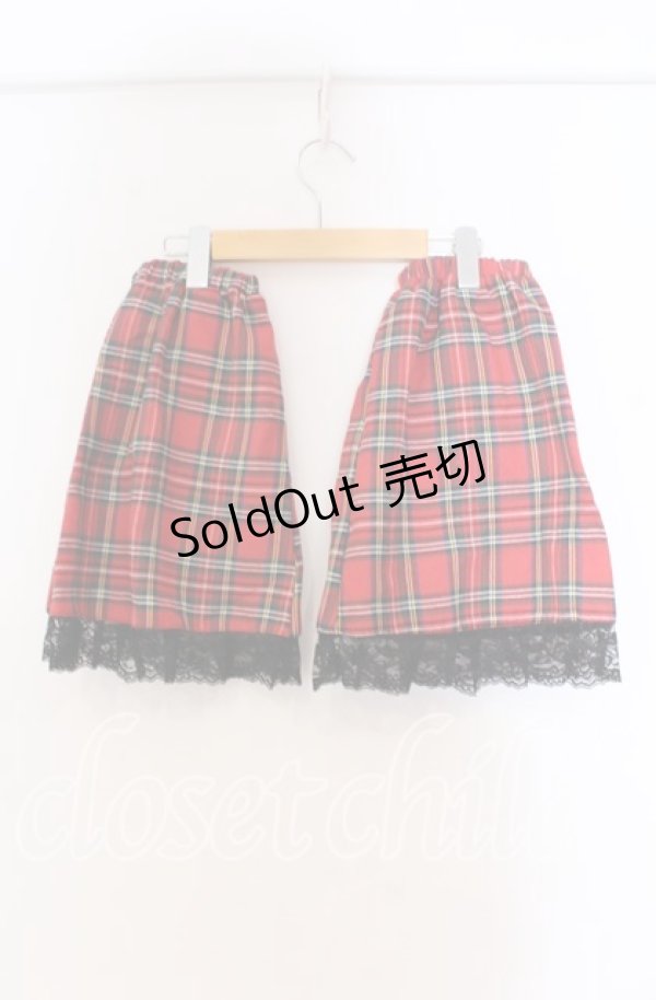 画像3: ACDC RAG / ダークグルーミー レッグウォーマー  レッド O-25-11-04-003-PU-ZA-OW-OS (3)