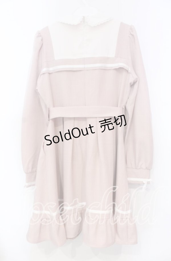 画像3: DearMyLove / 探偵ネクタイワンピース M ピンク O-25-11-04-032-EL-OP-OW-OS (3)