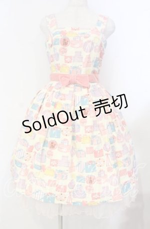 画像: Emily Temple cute / プレゼントBOXノースリーブワンピース  ピンク O-25-11-04-036-ET-OP-IG-OS