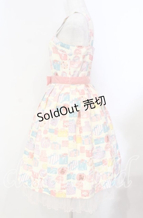 画像3: Emily Temple cute / プレゼントBOXノースリーブワンピース  ピンク O-25-11-04-036-ET-OP-IG-OS (3)