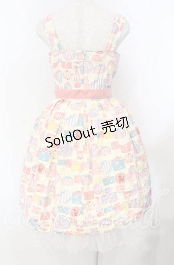 画像4: Emily Temple cute / プレゼントBOXノースリーブワンピース  ピンク O-25-11-04-036-ET-OP-IG-OS (4)