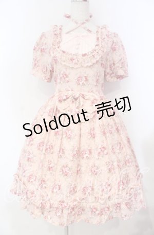 画像: BABY,THE STARS SHINE BRIGHT / 夏の庭園ワンピース  ピンク O-25-11-04-037-BA-OP-IG-OS