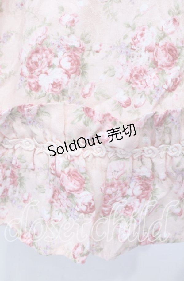 画像3: BABY,THE STARS SHINE BRIGHT / 夏の庭園ワンピース  ピンク O-25-11-04-037-BA-OP-IG-OS (3)