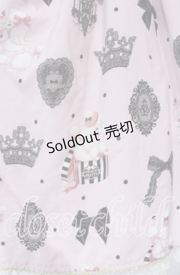 画像3: Angelic Pretty / Mademoiselle de Parisジャンパースカート  ピンク O-25-11-04-038-AP-OP-YM-OS (3)