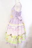 画像5: metamorphose / Dreamy Little Farm はしごレースフリルジャンパースカート 1 ラベンダー O-25-11-04-039-ME-OP-IG-OS (5)