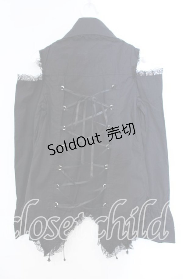 画像3: ACDC RAG / 2ラペルシャツ  ブラック O-25-11-04-005-PU-BL-OW-OS (3)