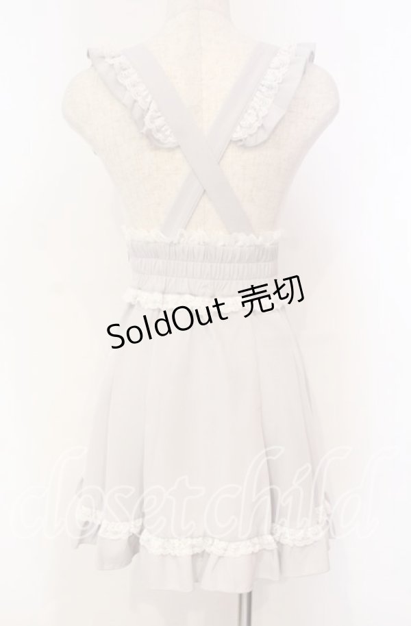 画像3: DearMyLove / ときめきハートビジューレーススカート S グレー O-25-11-04-047-EL-SK-OW-OS (3)