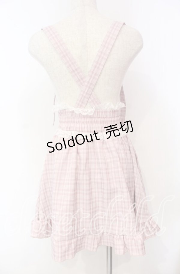 画像4: DearMyLove / はしごレースアップフリルハートスカート S ピンク O-25-11-04-048-EL-SK-OW-OS (4)