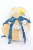 画像2: BAROQUE / × Sakizoコラボ Flower Hat ハット  ナチュラル×グリーン O-25-11-04-001-EL-AC-IG-OS (2)