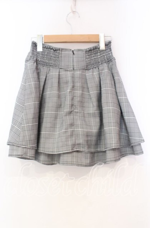 画像3: TRAVAS TOKYO / レイヤードフリルスカート M グレー O-25-11-04-058-PU-SK-OW-ZT249 (3)