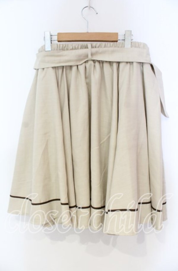 画像3: Kurumi Collaboration / マリンアカデミアスカート 3L ベージュ O-25-11-04-061-LO-SK-IG-ZT249 (3)