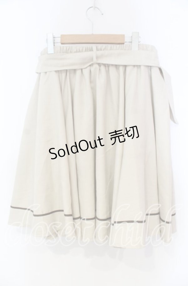 画像3: 【SALE】Kurumi Collaboration / マリンアカデミアスカート 3L ベージュ O-25-11-04-061-LO-SK-IG-ZT249 (3)