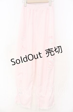 画像: ACDC RAG / ホイップネコ パンツ  ピンク O-25-11-04-066-PU-PA-OW-OS