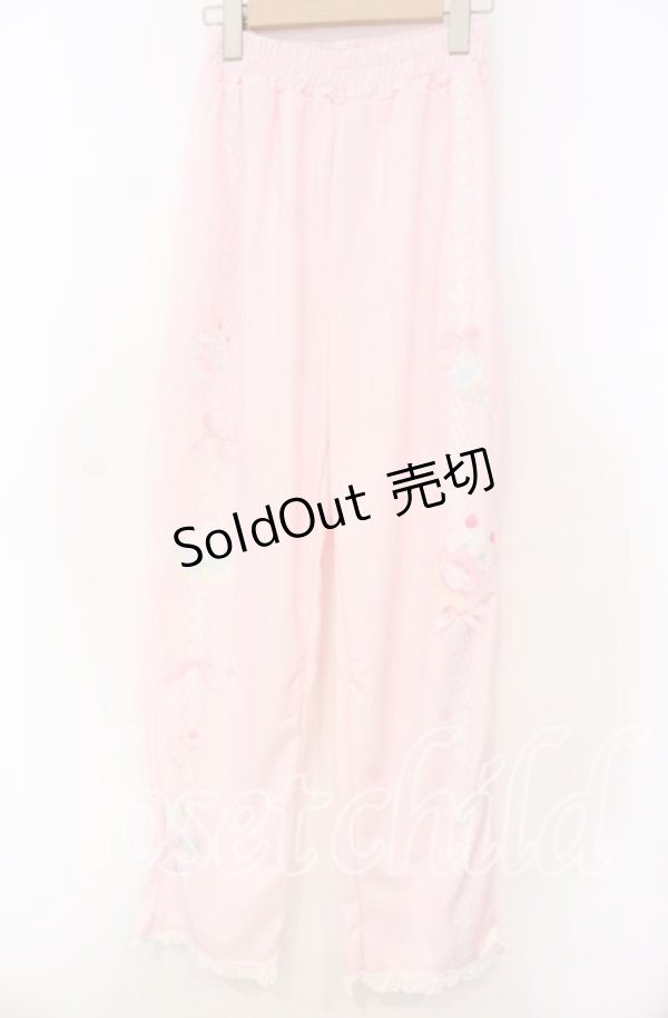 画像1: ACDC RAG / ホイップネコ パンツ  ピンク O-25-11-04-066-PU-PA-OW-OS (1)