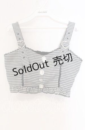 画像: DearMyLove / ハートベルトビジューフリルビスチェ M クロ O-25-11-04-068-EL-TO-OW-OS