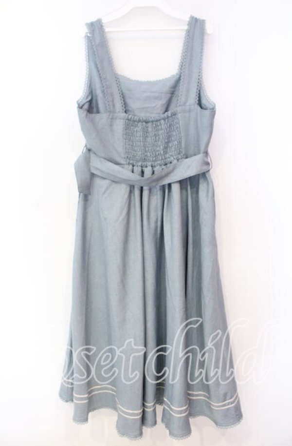 画像3: Kurumi Collaboration / マリンアカデミアジャンパースカート 3Ｌ サックス O-25-11-04-070-LO-OP-IG-OS (3)