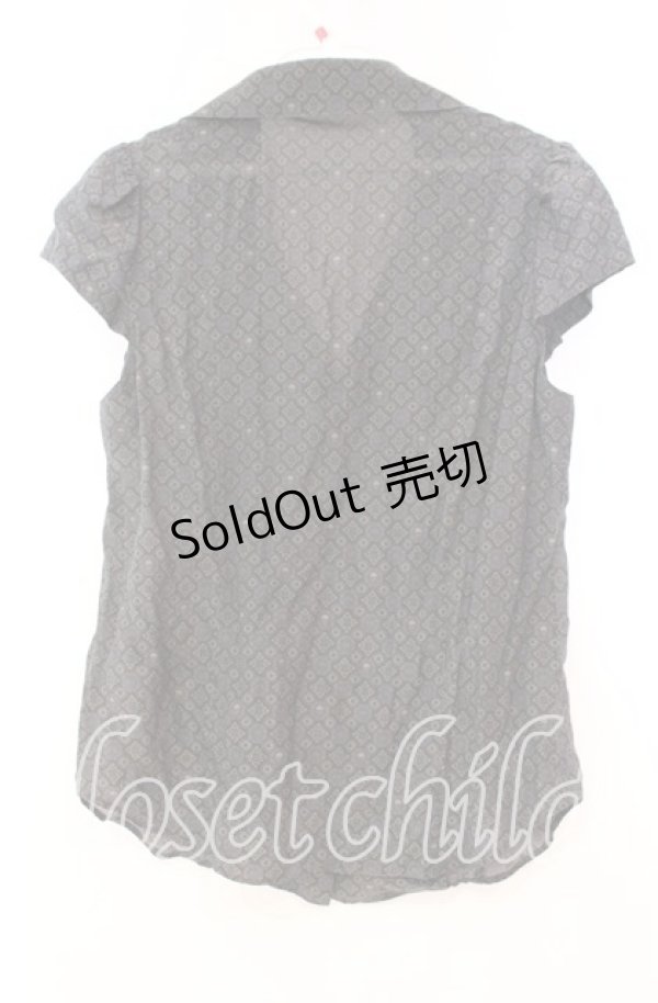 画像3: HYSTERIC GLAMOUR / スカル開襟シャツ  ブラック O-25-11-04-074-PU-BL-IG-OS (3)