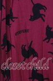 画像2: HYSTERIC GLAMOUR /ACK CAT総柄ワンピース  ピンク×クロ O-25-11-04-076-PU-OP-IG-ZT1211F (2)